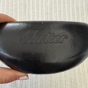 Cartier Luxurious Black Eyewear Case
